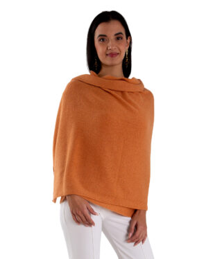 Sciarpa in cashmere marrone