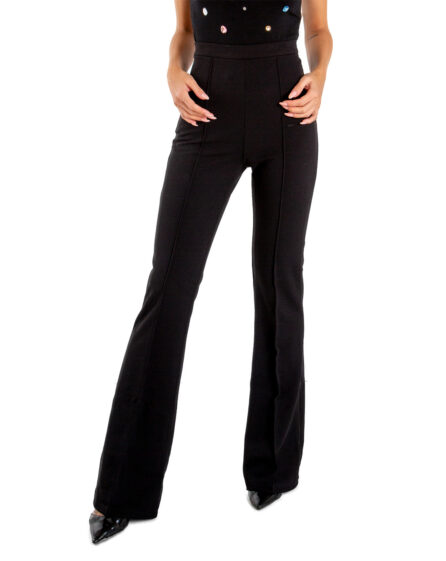 Black flared pants