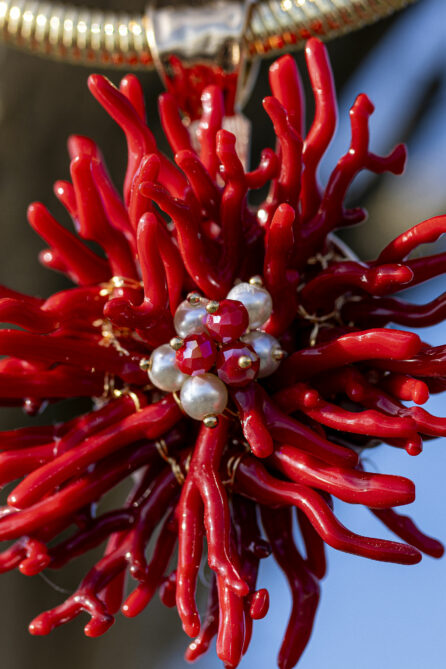 Collana con ciondolo fiore - immagine 2