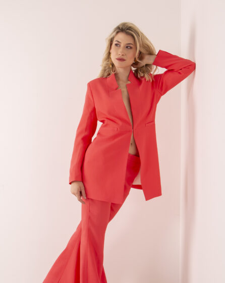 Coral blazer