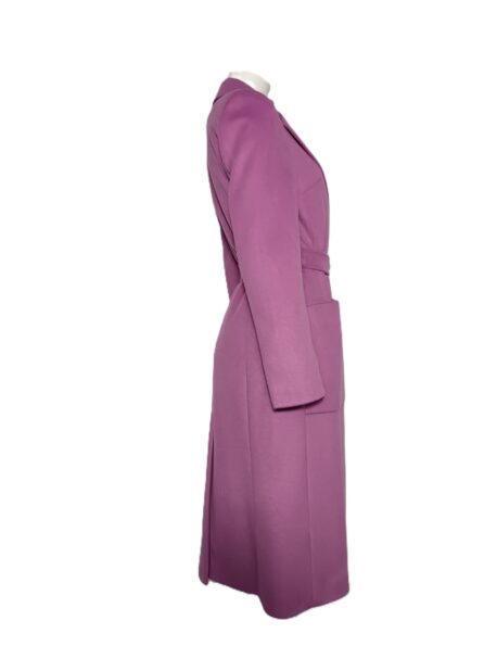 Cappotto Fuxia Cintura In Vita - immagine 3