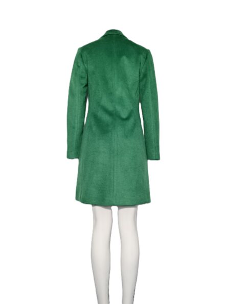 Cappotto Verde Chiusura Bottoni - immagine 3